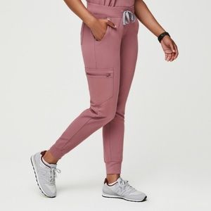 Figs Zamora Scrub Pants Mauve Small